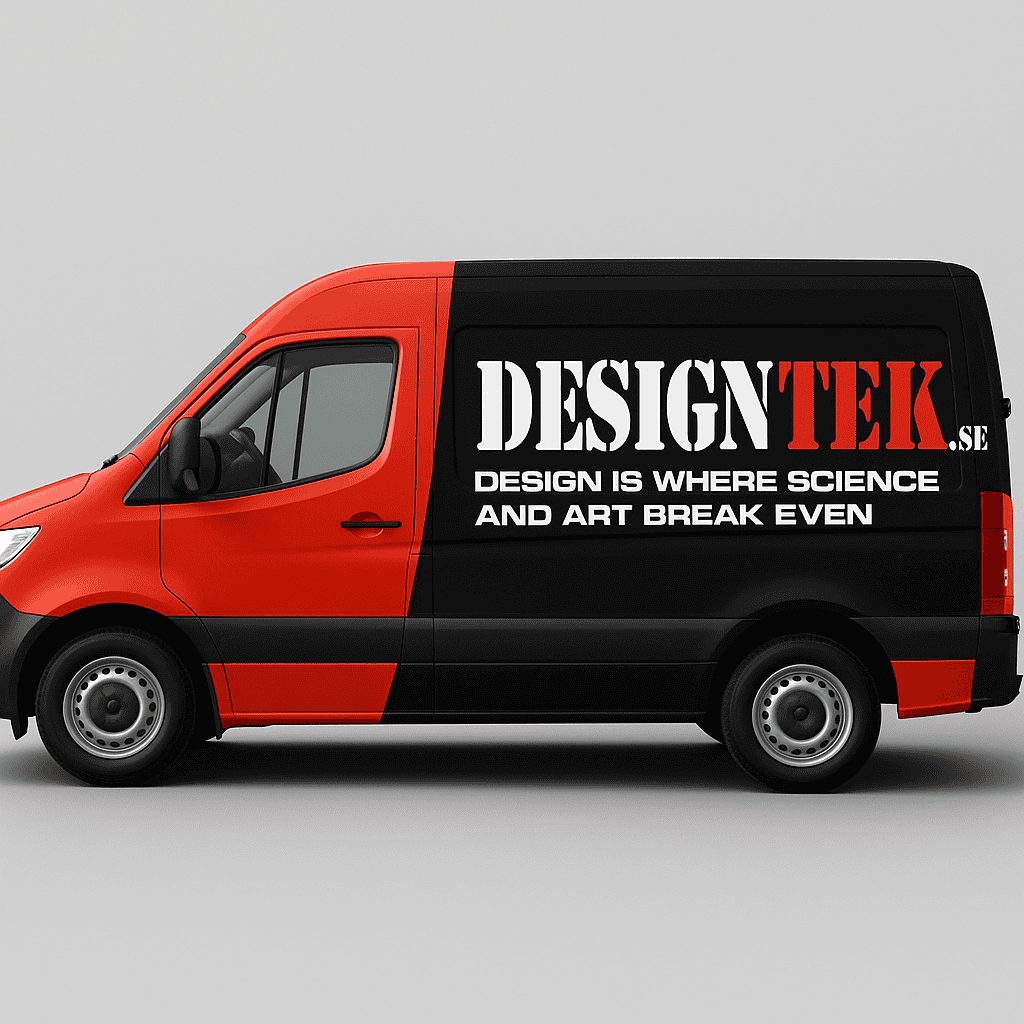 Bildekor från Designtek – professionell fordonsdekor i hög kvalitet