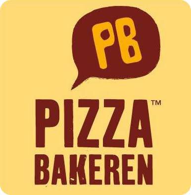 Pizzabakeren logotyp - Skyltar och fönsterdekor av Designtek